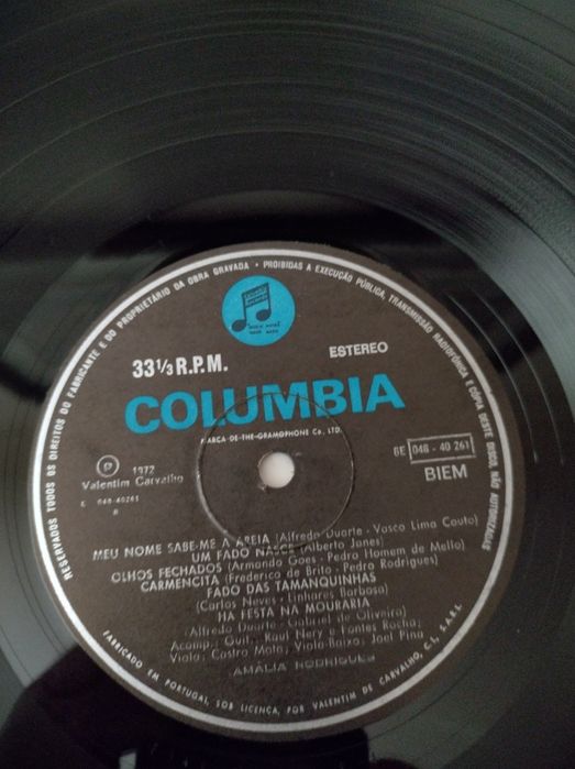 Amália Rodrigues fados 67 vinil 33 LP