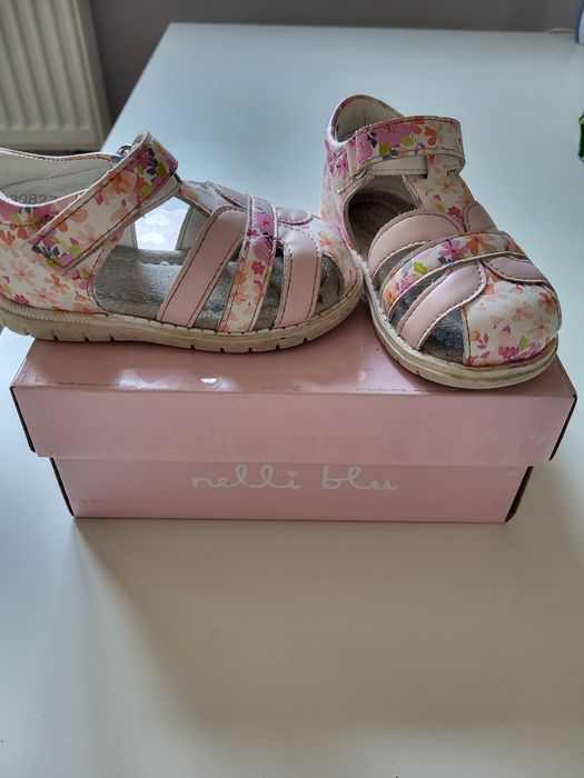 Sandaly dziewczece nelli blu 20