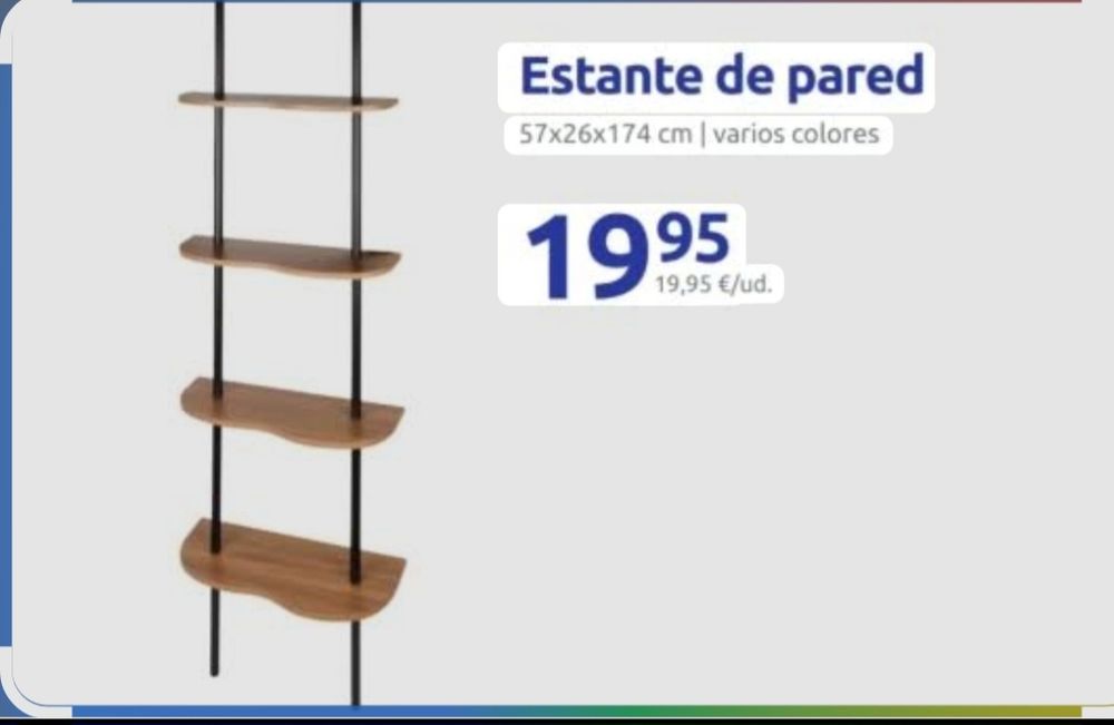 Estante com prateleiras novo