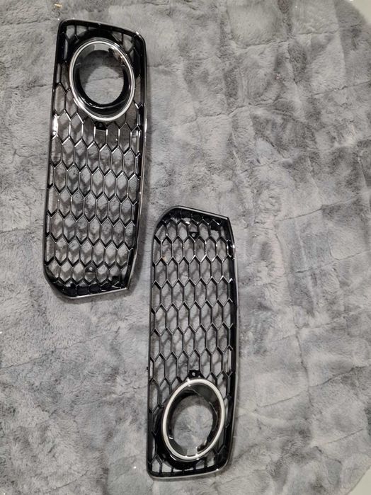 Kratka zderzaka o strukturze plastra miodu do Audi