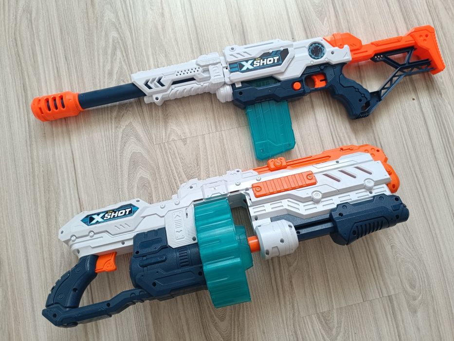 Dwa karabiny x shot dla dzieci