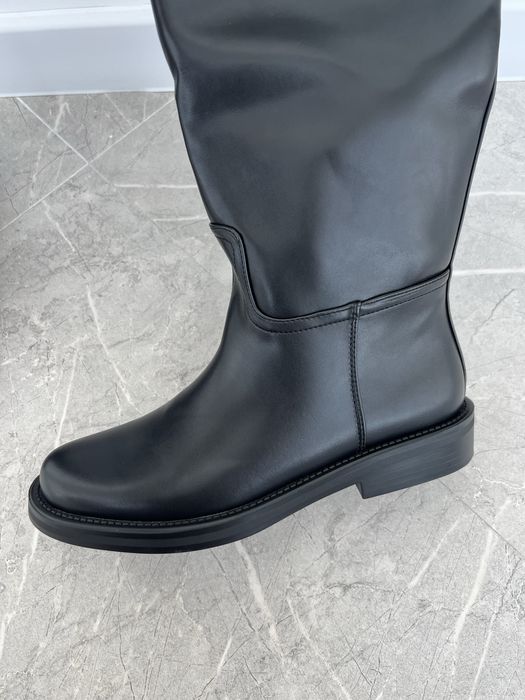 Жіночі сапоги Єрмес,Чоботи труби,сапоги високі Єрмес,демісезонні чобот