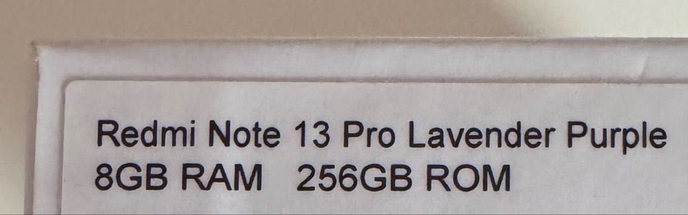 Redmi note 13 pro