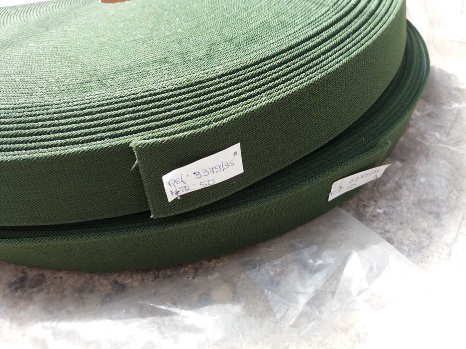 Fita sinta elastica 100 metros nova verde