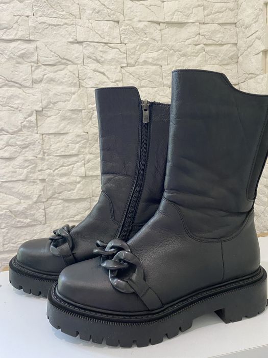 Ботинки( натуральная кожа)