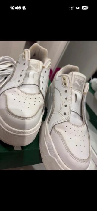 Buty biale puma CA Flyz Wns 37