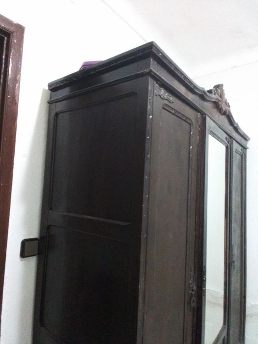 Cama completa em madeira