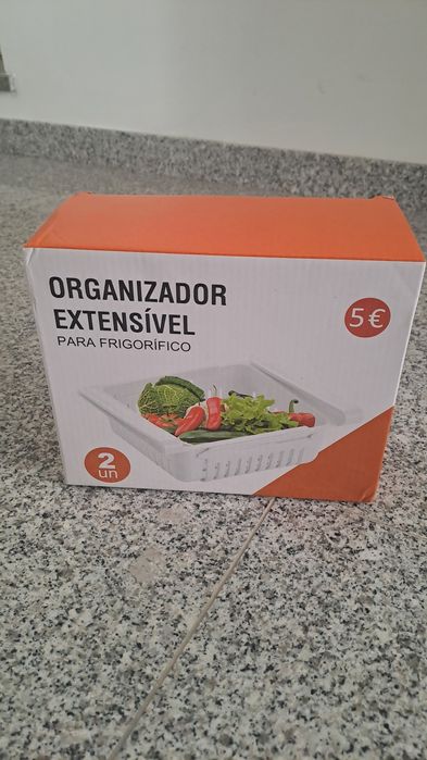 Organizador extensível para frigorífico NOVO