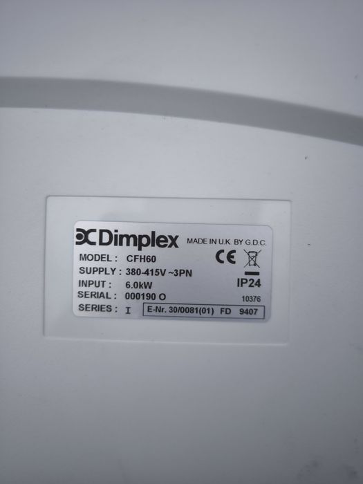 Nagrzewnica elektryczna 6kw dimplex