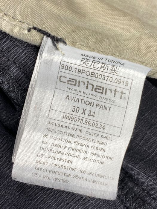Spodnie cargo carhartt aviation pant 30x34