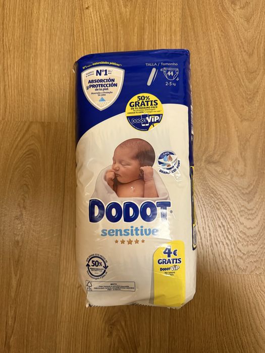 Fraldas dodot sensitive T1