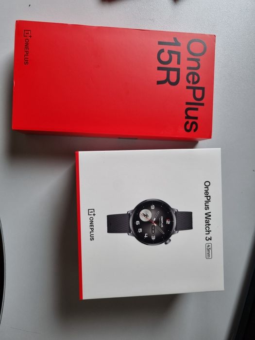 OnePlus 15r 12/256 + OnePlus watch 3 NOWY