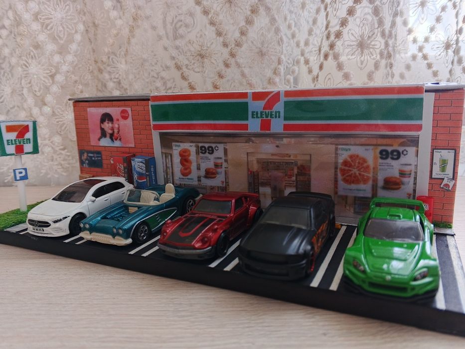 Продам діорама ручна робота зроблено з пластику.