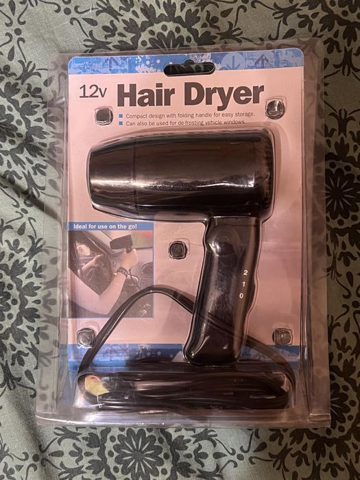 Фен для волосся автмобільний на 12вольт