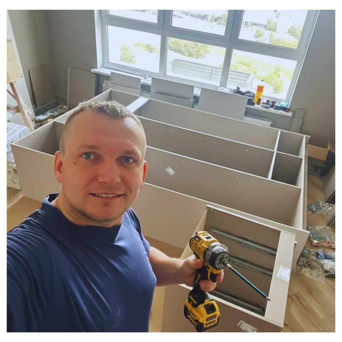 Сборка мебели. Установка кухни