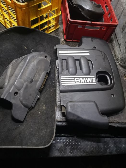 BMW E90 E91 E87 2.0d 163km M47 osłona silnika górna komplet