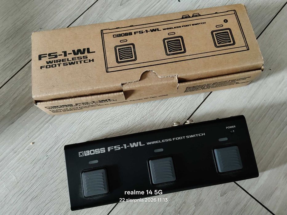 Boss FS-1-WL Wireless 3-way Footswitch