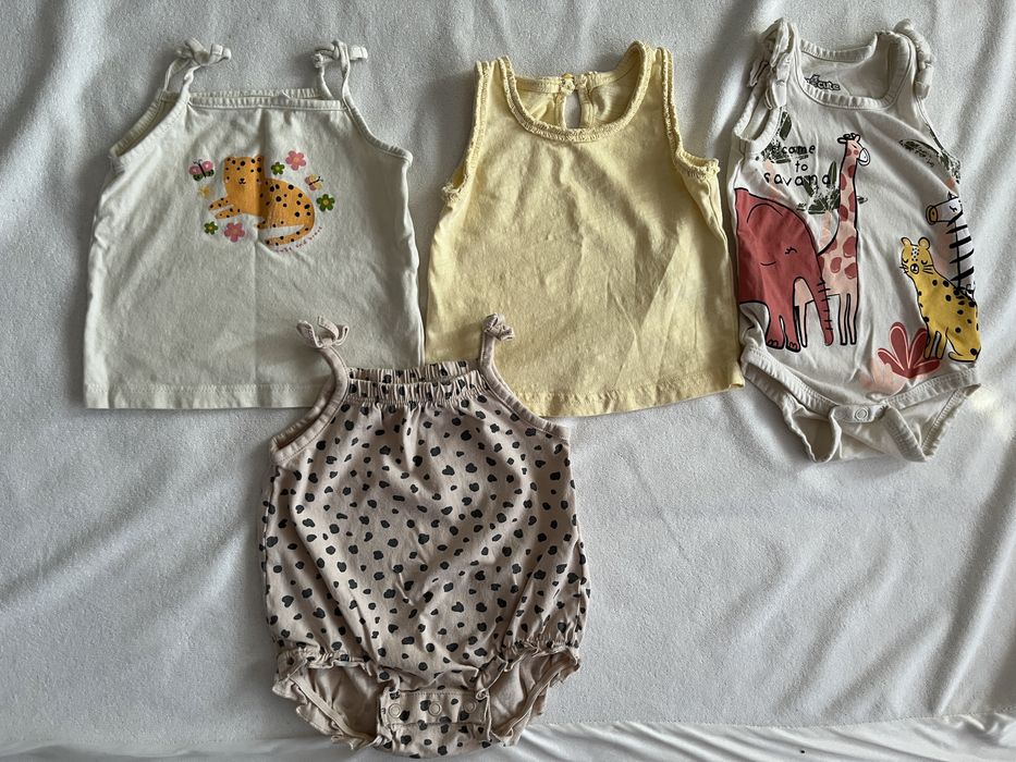 Ubranka paka dla dziewczynki rozm.62 H&M, reserved, Cool Club inne