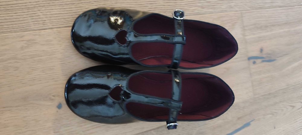 Baleriny czarne Zara rozmiar 38