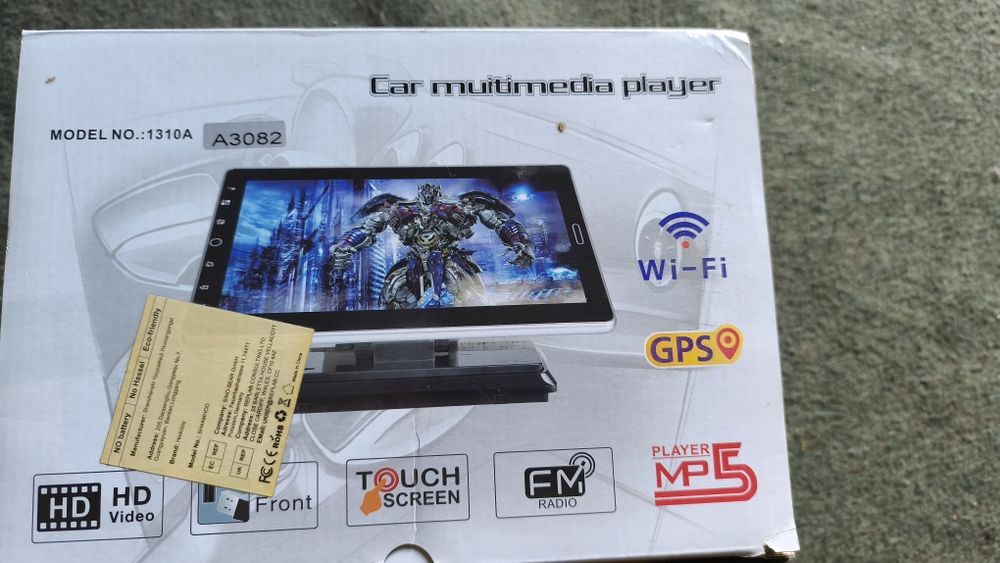 Radio multimédia para carro