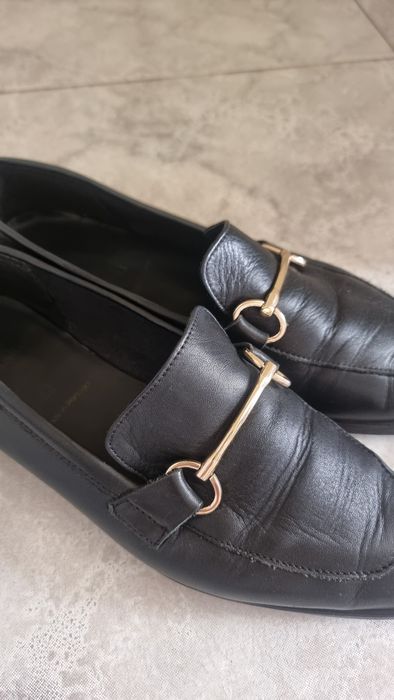 Mocassins em pele tam 36