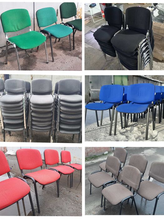 Стулья тканевые Iso в большом количестве !