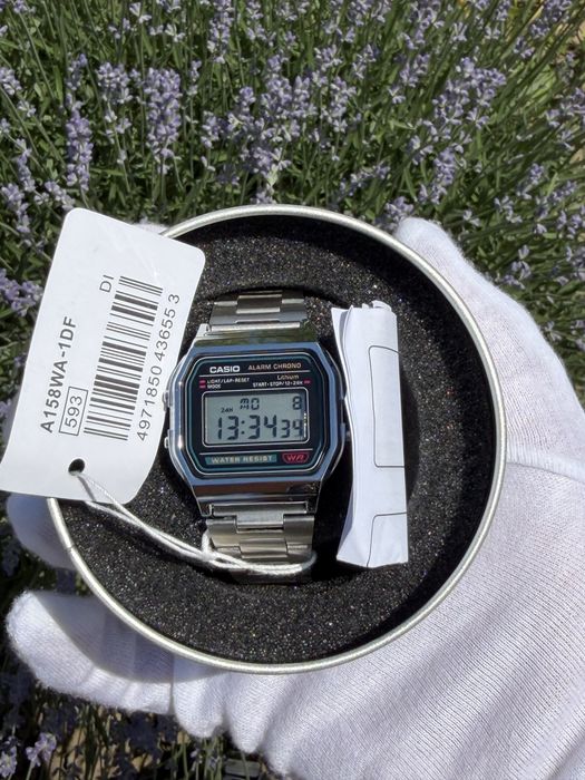 Годинник Casio A158 / Легендарне ретро з TikTok замість 2100 грн