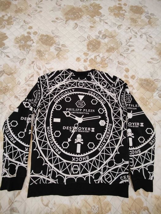 Camisola Phillip Plein tam. XL em excelente estado