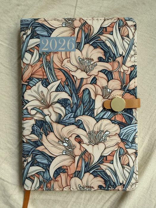 Kalendarz dzienny w kwiaty