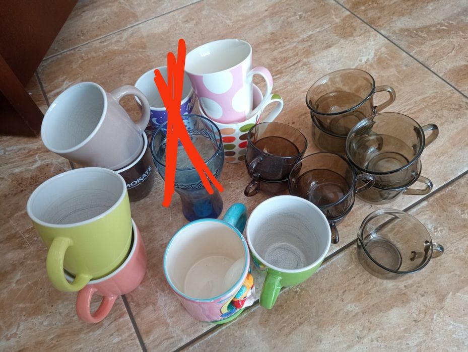 Kubki filiżanki oddam