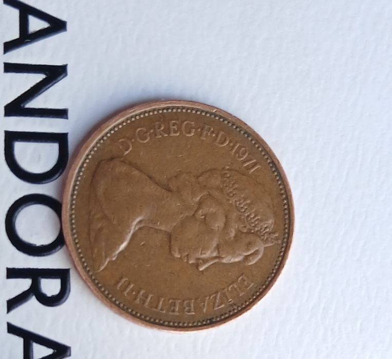 New 2 pence 1971 Queen Elizabeth