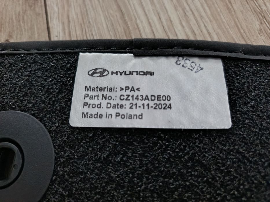 Nowe dywaniki welurowe Hyundai Tuscon