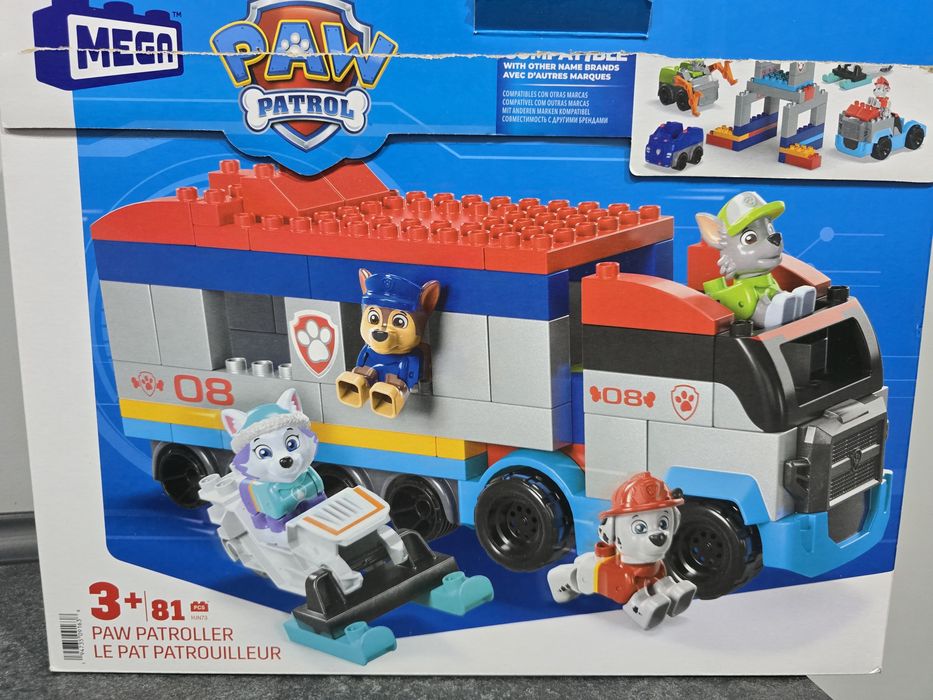 Mega Bloks Psi Patrol Patrolowiec