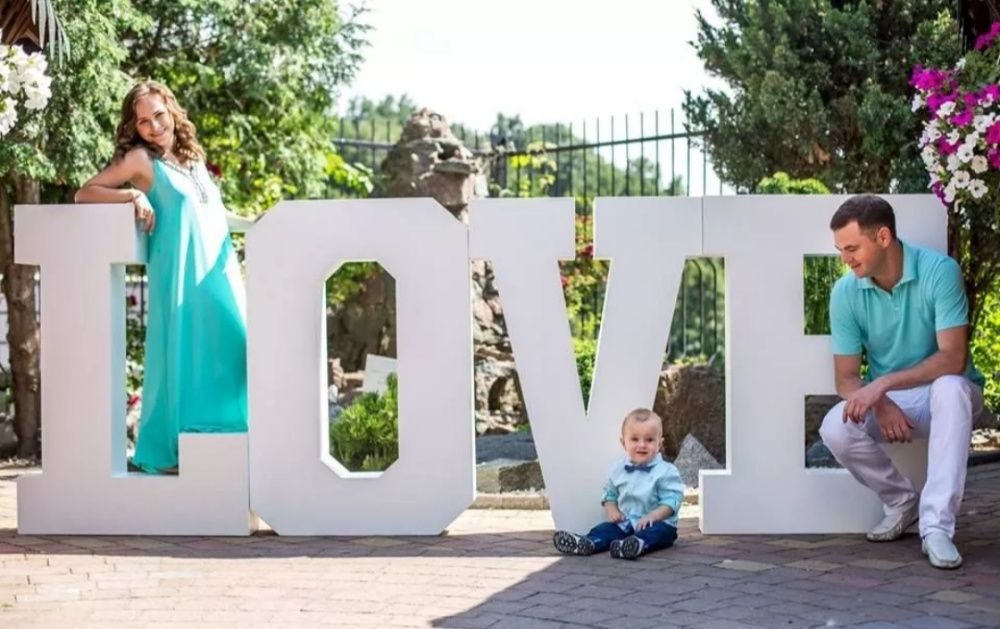 Букви Love на весілля, фотосесію прокат та продаж