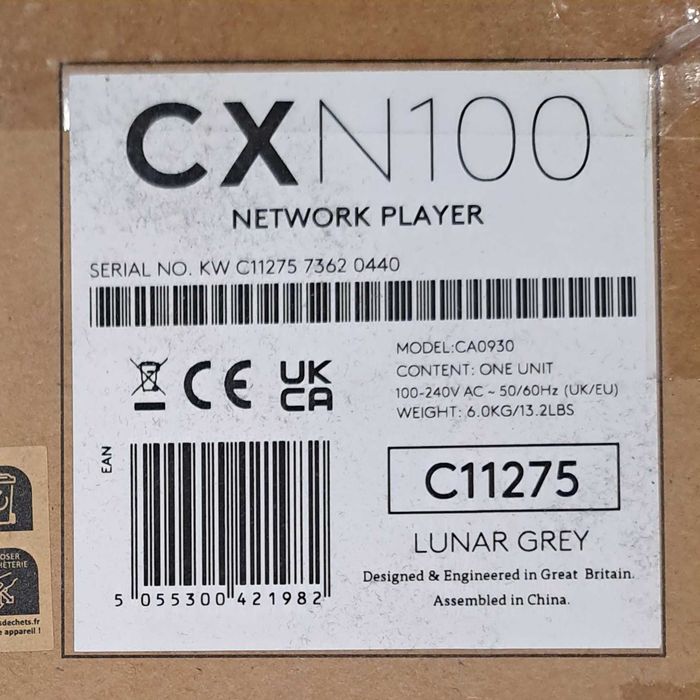 Odtwarzacz sieciowy Cambridge Audio CXN-100 wysyłka gratis lub WROCŁAW
