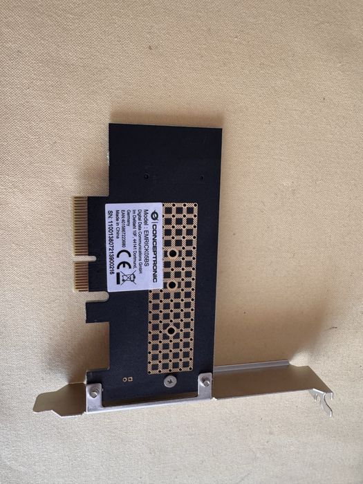 PCIe NVMe SSD Adapter Card64740534121985121