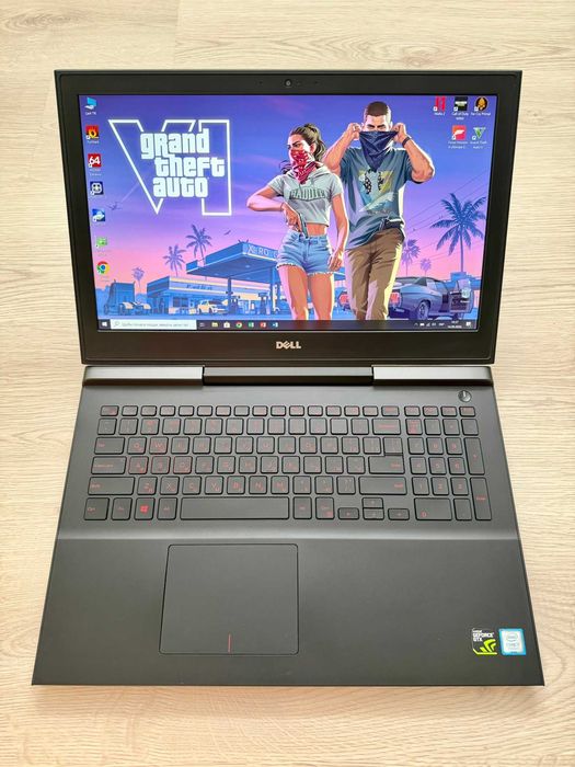 Dell Gaming 15.6" 4k i7 GTX1050TI 4gb SSD 512gb DDR4 16gb | екран 100% sRGB| лазерне гравібвання| нова батарея