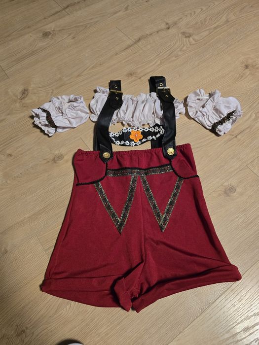 Przebranie bawarki, oktoberfest, uzywany roz M, kostium