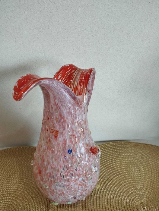 Jarra vidro artístico