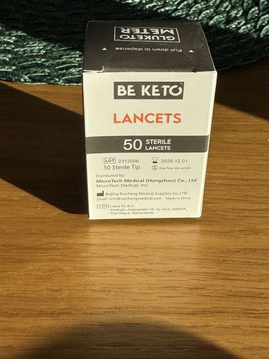 GluKeto meter sterylne lancety - nowe!