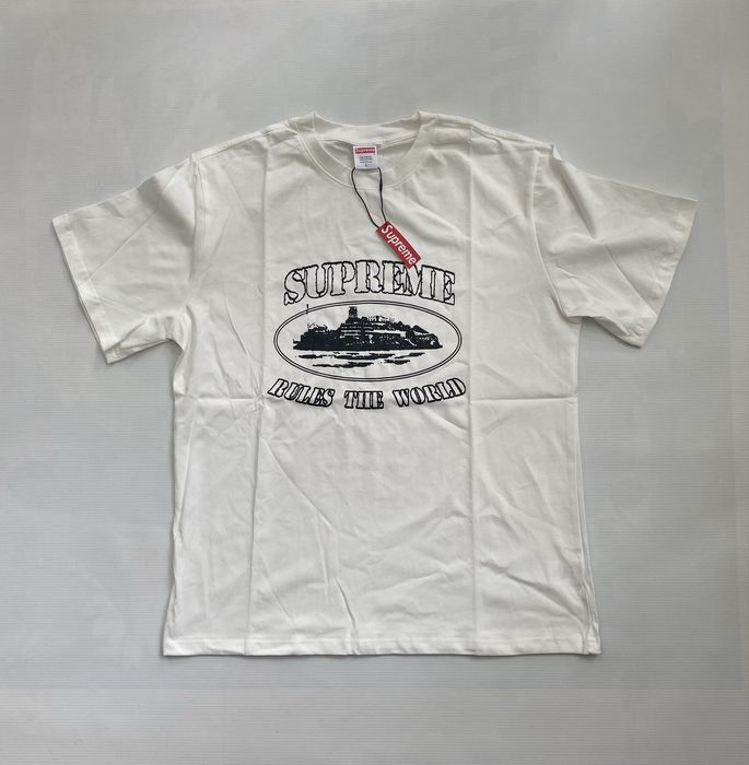 Футболка supreme x corteiz