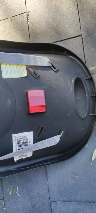 Fotelik rowerowy do25 kg bezwypadkowy