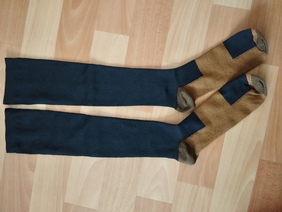 Мужские компрессионные носки (гольфы, гетры) для спорта, футбола.