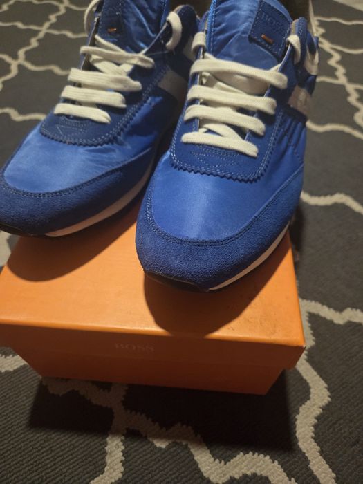 Hugo Boss buty męskie sportowe Hugo Boss Adrey Bright Blue rozm.45
