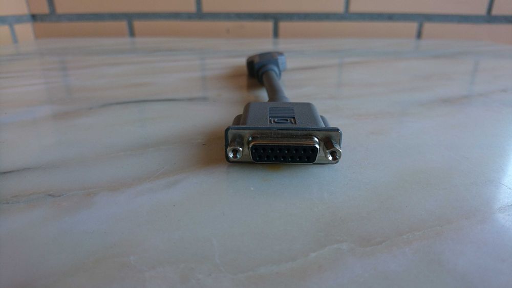 2x Apple Macintosh PowerBook Video Cable - Bom estado