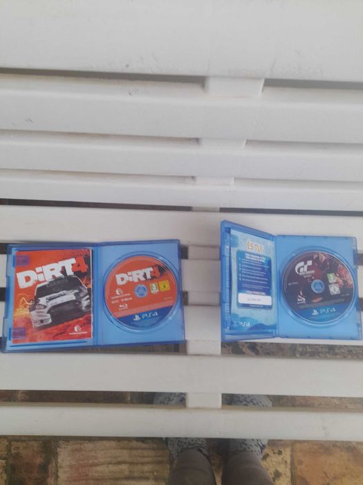 granturismo sport e dirt4 ps4