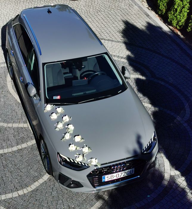 Samochód / auto do ślubu Audi A4