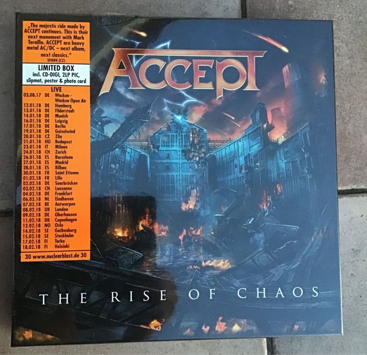 Accept - The Rise of Chaos - Limited Box