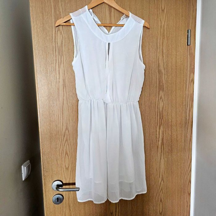 Vestido branco Red Queen
