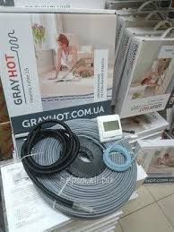 Знижка-20%на Электричний кабель тепла підлога/теплый пол GrayHot 15Вт